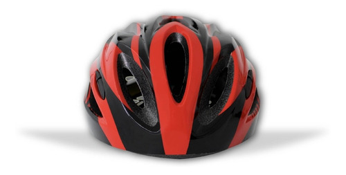 Imagen 2 de 10 de Casco Bicicleta Ruta Y Montaña Luz Led Y Visor Ciclismo Monk