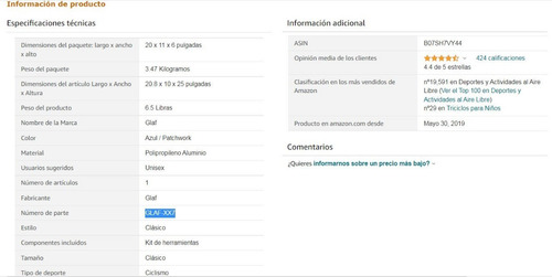 Imagen 5 de 9 de Triciclo Para Niño Niña 3 En 1