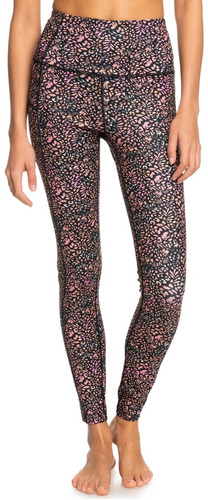 Calza Legging Deportiva Fitness Roxy Heart In To It Printed