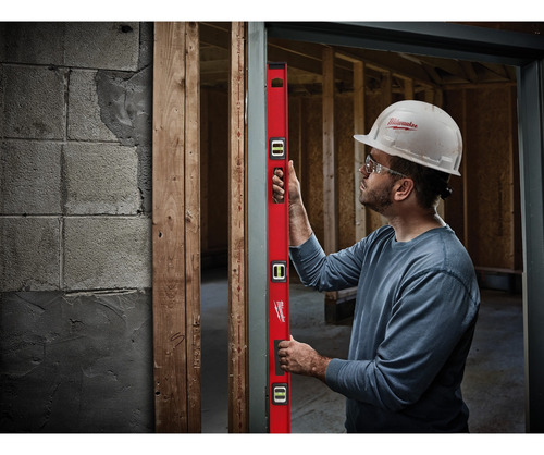 Nivel De Viga Magnético 48 Pulgadas I-beam Milwaukee Mlibm48