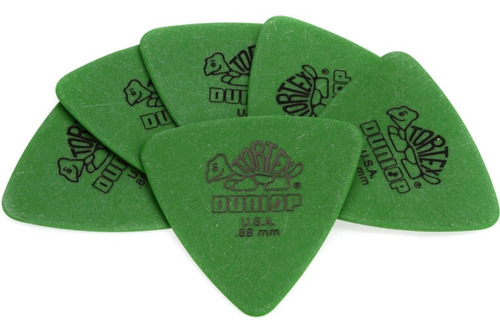 Imagem 4 de 6 de Palhetas Dunlop Tortex Triangles 0.88mm Pacote 6 Unidades