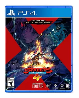 Streets Of Rage 4 Anniversary Edition Ps4