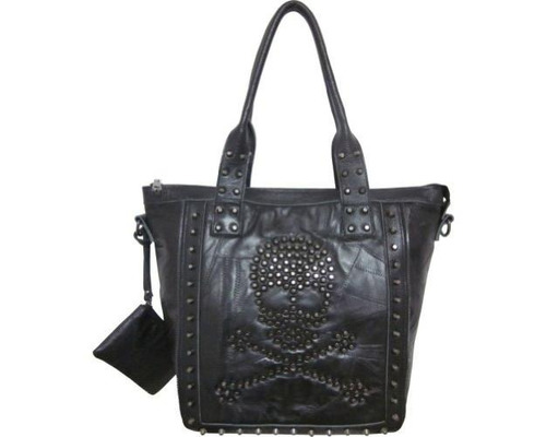 Amerileather Qmetal Bolso De Crossbones