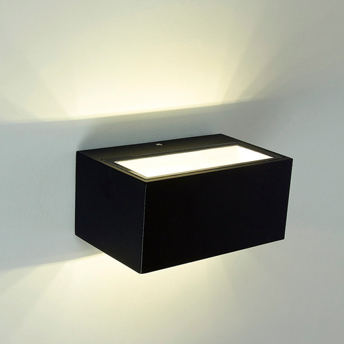 Imagen 2 de 7 de Luminaria Para Muro Exterior, Negro 9w Luz Día Tecnolite