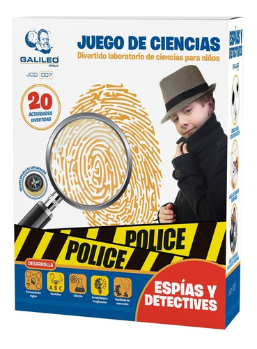 Juego De Ciencias Galileo Espias Y Detectives Jcd007 Rayuela