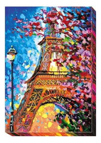 Kit Diy 5d Diamond Painting Torre Eiffel Bordado Decoración