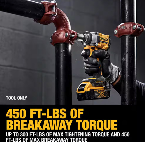 Llave De Impacto 1/2 Compacta Atomic 20v Max Dewalt Dcf921b (Usado)