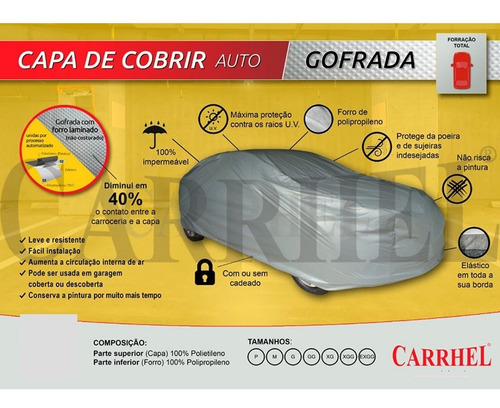 Imagen 2 de 4 de Fundas Autos Camionetas Suv Talle Xg Alto Con Forro Brasil