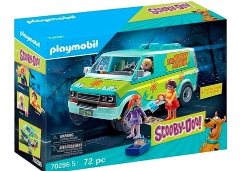 Playmobil Scooby-doo La Maquina Del Misterio