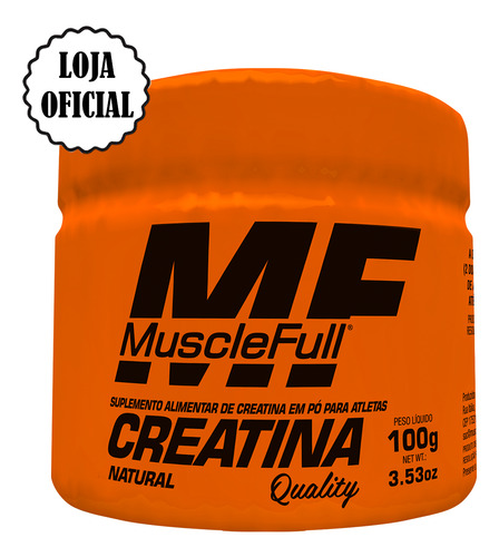Creatina Igual Monohidratada Maltodextrina 100g Mf