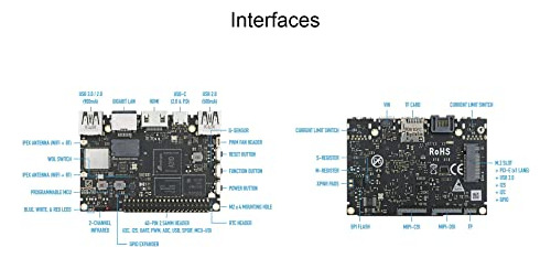 Computadora De Placa Única Khadas, Vim3 Pro Amlogic A311d, M