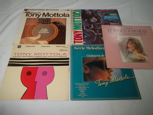 Lp Vinil - Tony Mottola - 5 Discos