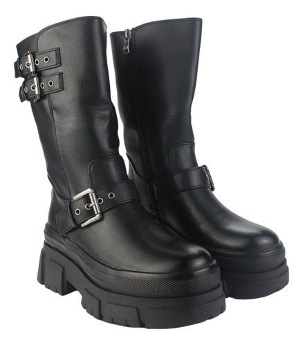 Botin Chalada Mujer Fley-1 Negro Casual
