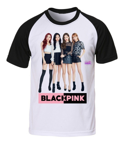 Remera Ranglan Black Pink - Kpop - Rock 