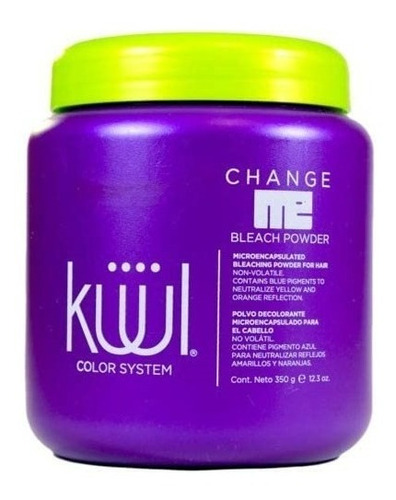 Decolorante En Polvo Kuul Bleach Powder 350 G + 30vol