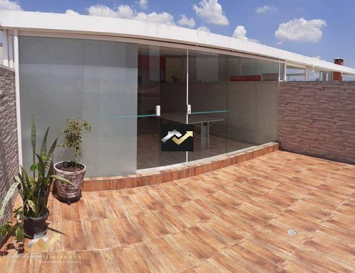 Imagem 1 de 27 de Cobertura Com 2 Dormitórios À Venda, 122 M² Por R$ 450.000 - Vila Homero Thon - Santo André/sp - Co1409