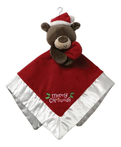 Gund Baby Merry Christmas Santa Bear Lovey Plush Blanket, 12