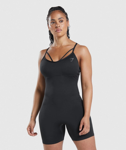 Enterizo Deportivo Gymshark - Negro