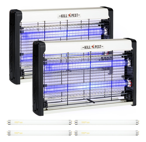 2 Piezas De Exterminador Elctrico De Insectos Para Interiore