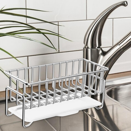 Soporte De Esponja De Acero Inoxidable, Soporte Dispensador