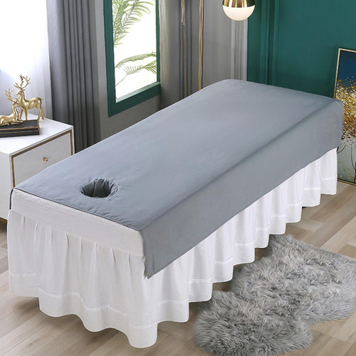 Protector De Sábanas For Cama De Spa Con Orificio