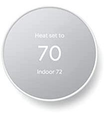 Termostato Google Nest Inteligente Wifi Programable -blanco