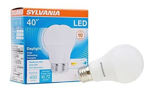 Sylvania, 40w Equivalente, Bombilla Led, Lámpara A19, Paquet