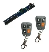 Comprar Kit Receptor Inalámbrico X28 Placa + 2 Controles Remotos 4ch