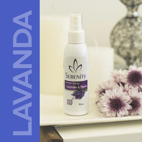 Spray con Aceite Esencial de Lavanda y Tomillo Pura Soap