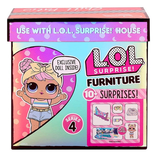 Lol Surprise Furniture Chill Patio Con Dawn Doll 