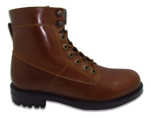 Dockers Media Bota D228681 Caoba Piel