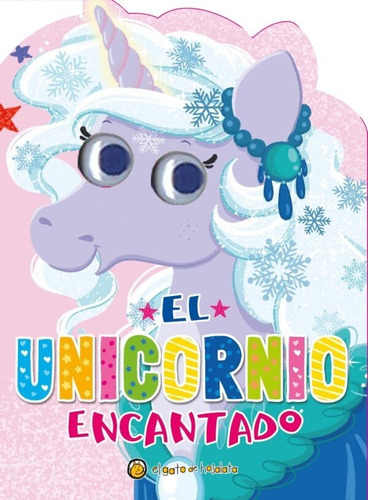 Libro Infantil De Unicornio Con Ojitos Móviles 