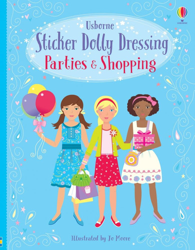 Parties And Shopping - Sticker Dolly Dressing, De Watt, Fiona. Editorial Usborne Publishing En Inglés, 2012