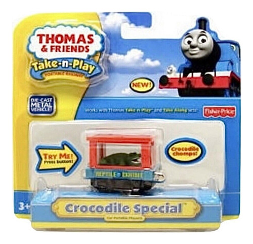 Tren Metal Engine - Cocodrilo Especial - Thomas & Friends