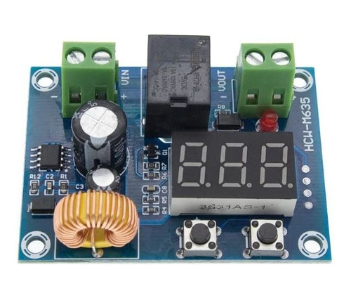 Módulo Carga Automática Y Control De Batería Xh-m609 Arduino