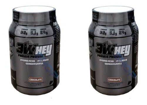 Combo 2 X Whey Protein Isolado 3w 907g Force Up - Way Proten