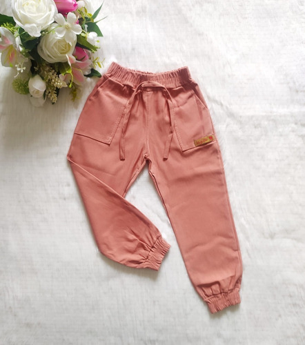 Imagem 2 de 2 de Calça Jogger Menina 2 Ao 8 Infantil Blogueirinha Mini Diva