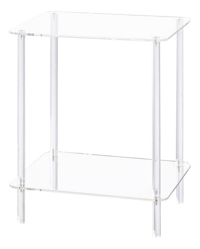 . Mesa Auxiliar De Acrílico Transparente, Mesa Auxiliar