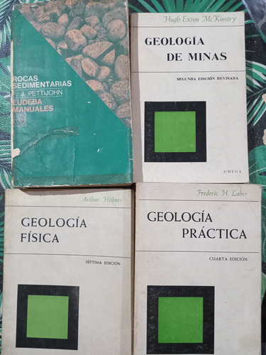 Geología Práctica: Frederic Lahee - Editorial Omega (Usado)