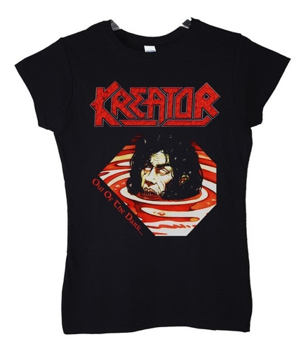 Polera Mujer Kreator Out Of The Dark Metal Abominatron