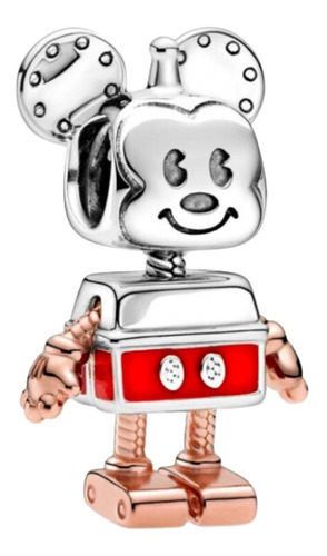 Charm Plata 925 - Modelo Mickey Robot