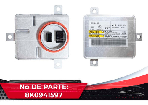 Imagen 2 de 8 de Balastra Xenon Vw Audi A3 A4 A5 A6 A7 A8 Q5 Q7 D1/3-m1