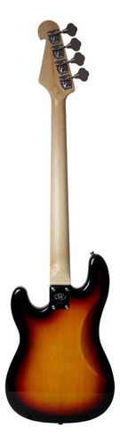 Bass Sx Bd2 4c Precision Bass Sunburst Passive con bolsa de transporte, orientación para la mano derecha, cantidad 4