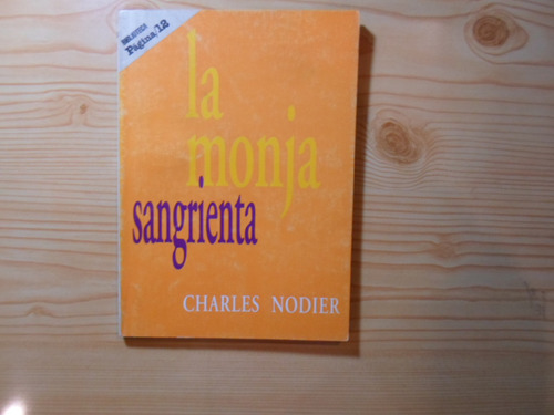 La Monja Sangrienta - Charles Nodier