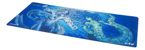 Mousepad Gamer Fallen Cs Counter Strike Medusa Eco - Speed ++ Estendido 90x40cm Azul