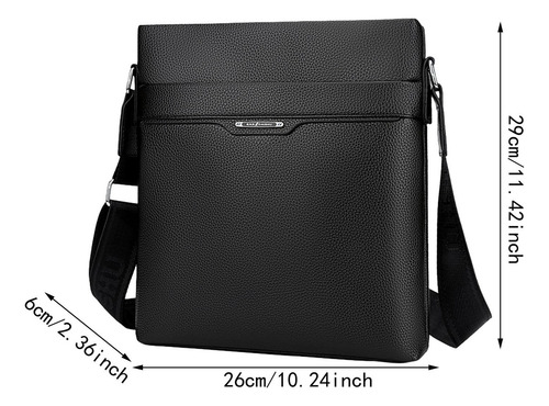 A Bolso De Hombro Para Hombre, Moda Con Correa De Hombro