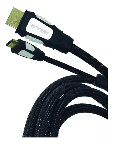 Cable Hdmi 10 Metros // 4 K // 3 D / Hd 1080p /punta Oro