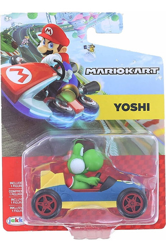 Mario Kart Jakks Nintendo Yoshi In Blue 8 Mach Vehículo Yoshi