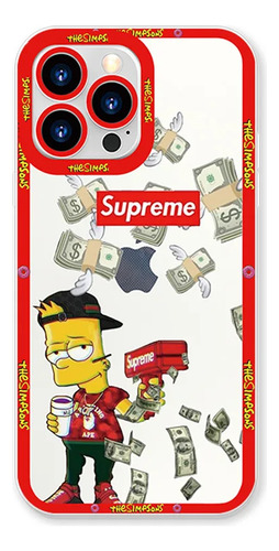 Funda De Teléfono Simpsons Fashion Para iPhone 15, 14, 13, 1