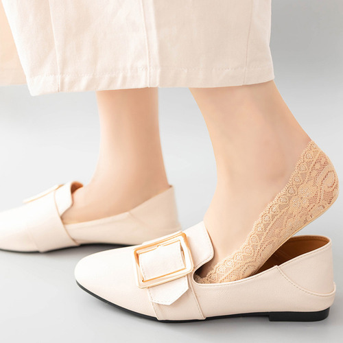 10 Pares De Calcetines De Encaje Ligeros De Verano Para Muje